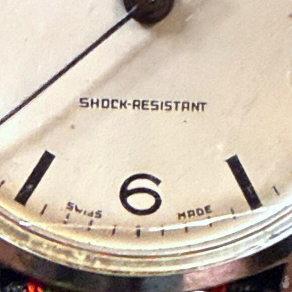 Vintage Ingersoll Watch Mens Silver Tone Manual Wind Field Watch 32mm WORKS - Picture 5 of 10